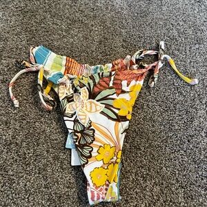 Reversible Roxy Tie-Side Bikini Bottom